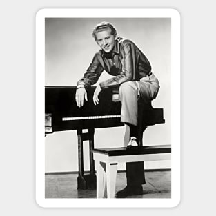 Jerry Lee Lewis Graphic Poster the Killer Print American Singer Songwriter Pianist Rock and Roll Rockabilly Sticker